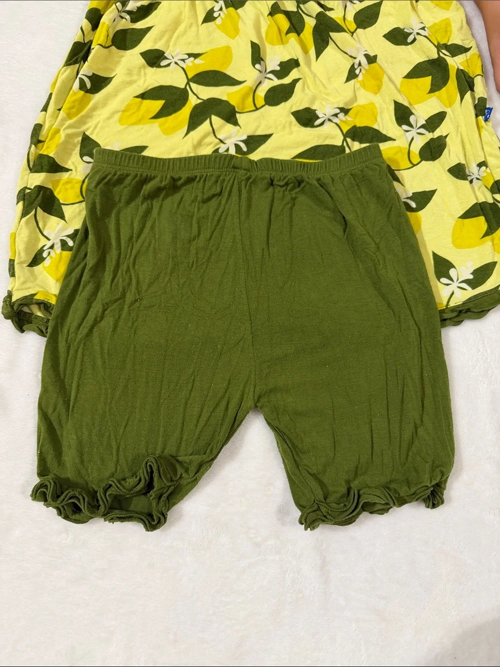 Kickee Pants sleeveless lemon